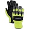 Magid Mechanics Gloves, M, Hi-Viz Yellow MECH106M - alternate 1